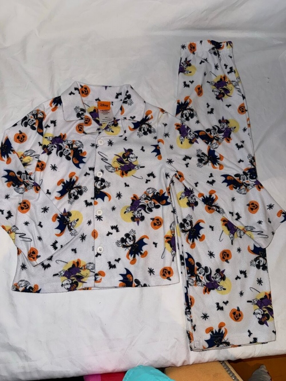 Disney Halloween Themed Kids Pajama Set